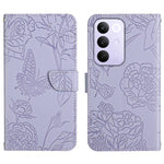 HT03 Cassa del telefono di cuoio di vibrazione impressa farfalla di sensibilità della pelle, For Realme C85 Pro 4G, For Realme 15T 5G, For Realme 15 5G Global / 15 Pro 5G Global, For Realme C71 4G