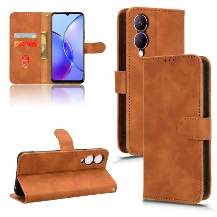 Custodia in pelle con vibrazione magnetica per Vivo iQOO 12