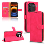Custodia in pelle con vibrazione magnetica per Vivo iQOO 12