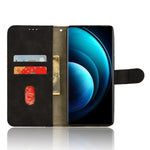 Custodia in pelle con vibrazione magnetica per Vivo iQOO 12