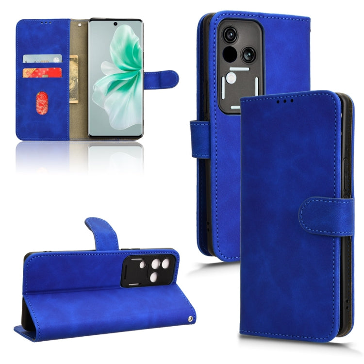 Custodia in pelle con vibrazione magnetica per Vivo S18e e X100