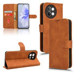 Custodia in pelle con vibrazione magnetica per Vivo S18e e X100