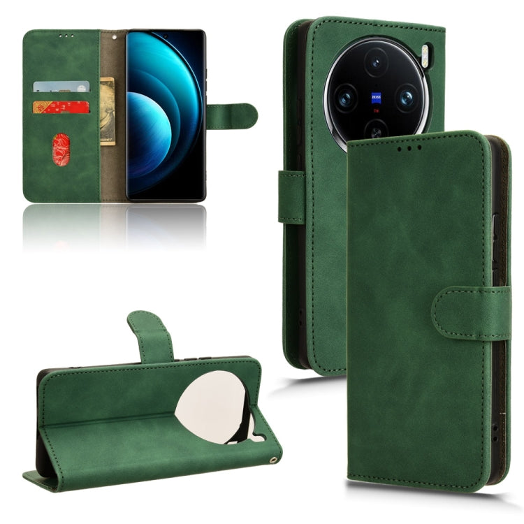 Custodia in pelle con vibrazione magnetica per Vivo iQOO 12