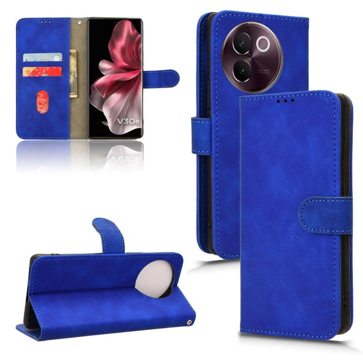 Custodia per telefono in pelle con vibrazione magnetica Skin Feel, For vivo Y300 Pro 5G, For vivo T3 Pro 5G India, For vivo Y38 5G, For vivo V30E 5G
