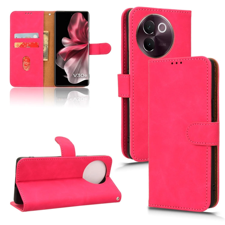 Custodia per telefono in pelle con vibrazione magnetica Skin Feel, For vivo Y300 Pro 5G, For vivo T3 Pro 5G India, For vivo Y38 5G, For vivo V30E 5G