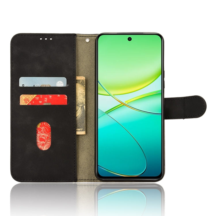 Custodia in pelle con vibrazione magnetica per Vivo iQOO Z9x