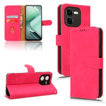Custodia per telefono in pelle con vibrazione magnetica Skin Feel, For vivo iQOO Z9X, For vivo iQOO Z9, For vivo iQOO Z9 5G Global, For vivo Y03 4G