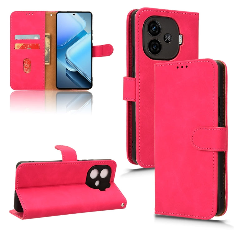 Custodia per telefono in pelle con vibrazione magnetica Skin Feel, For vivo iQOO Z9X, For vivo iQOO Z9, For vivo iQOO Z9 5G Global, For vivo Y03 4G