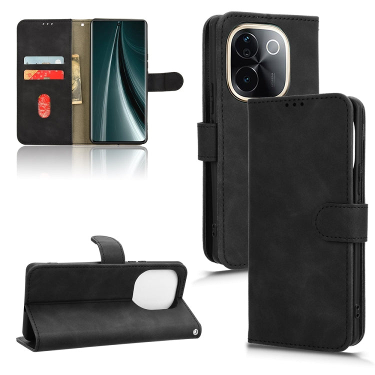 Custodia per telefono in pelle con vibrazione magnetica Skin Feel, For vivo Y300 Pro 5G, For vivo T3 Pro 5G India, For vivo Y38 5G, For vivo V30E 5G
