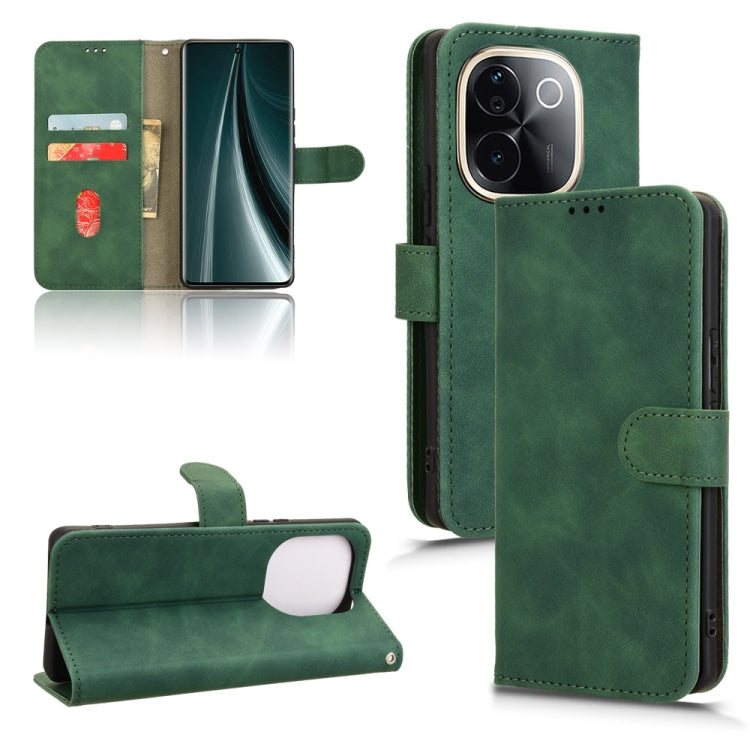 Custodia per telefono in pelle con vibrazione magnetica Skin Feel, For vivo Y300 Pro 5G, For vivo T3 Pro 5G India, For vivo Y38 5G, For vivo V30E 5G