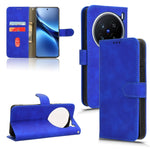 Custodia per telefono in pelle con vibrazione magnetica Skin Feel, For vivo X200 5G, For vivo X200 Pro mini 5G, For vivo X200 Pro 5G, For vivo V40e 5G India / iQOO Z9s 5G