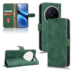 Custodia per telefono in pelle con vibrazione magnetica Skin Feel, For vivo X200 5G, For vivo X200 Pro mini 5G, For vivo X200 Pro 5G, For vivo V40e 5G India / iQOO Z9s 5G