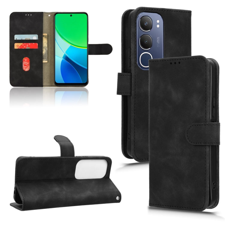 Custodia in pelle con vibrazione magnetica per Vivo X200 5G