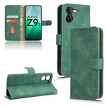 Custodia per telefono in pelle con vibrazione magnetica Skin Feel, For vivo iQOO Z9X, For vivo iQOO Z9, For vivo iQOO Z9 5G Global, For vivo Y03 4G
