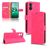 Custodia per telefono in pelle con vibrazione magnetica Skin Feel, For vivo iQOO Z9X, For vivo iQOO Z9, For vivo iQOO Z9 5G Global, For vivo Y03 4G