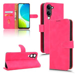 Custodia in pelle con vibrazione magnetica per Vivo Y04 4G