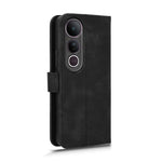 Custodia in pelle con vibrazione magnetica per Vivo Y04 4G