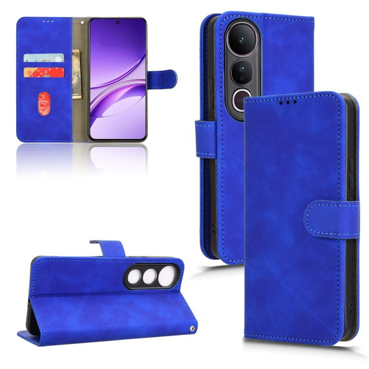 Custodia in pelle con vibrazione magnetica per Vivo Y04 4G