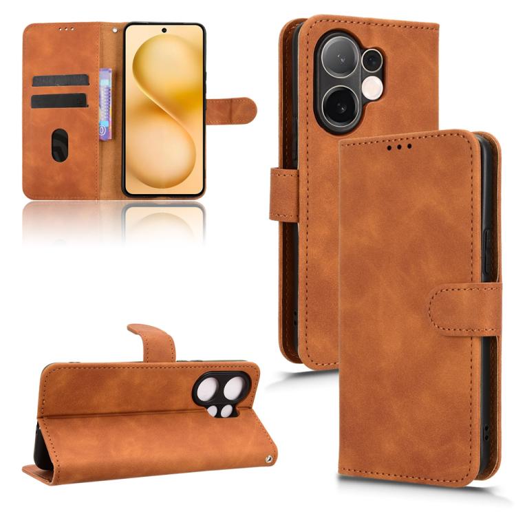 Custodia pelle con vibrazione magnetica per Vivo V60 5G