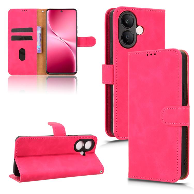 Custodia in pelle con vibrazione magnetica per Vivo X300 e modelli compatibili