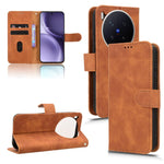 Custodia in pelle con vibrazione magnetica per Vivo X300 e modelli compatibili