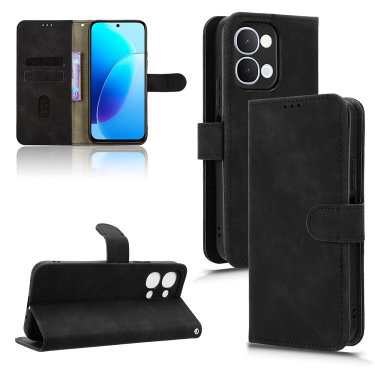 Custodia pelle con vibrazione magnetica per Vivo Y500i 5G e altri modelli
