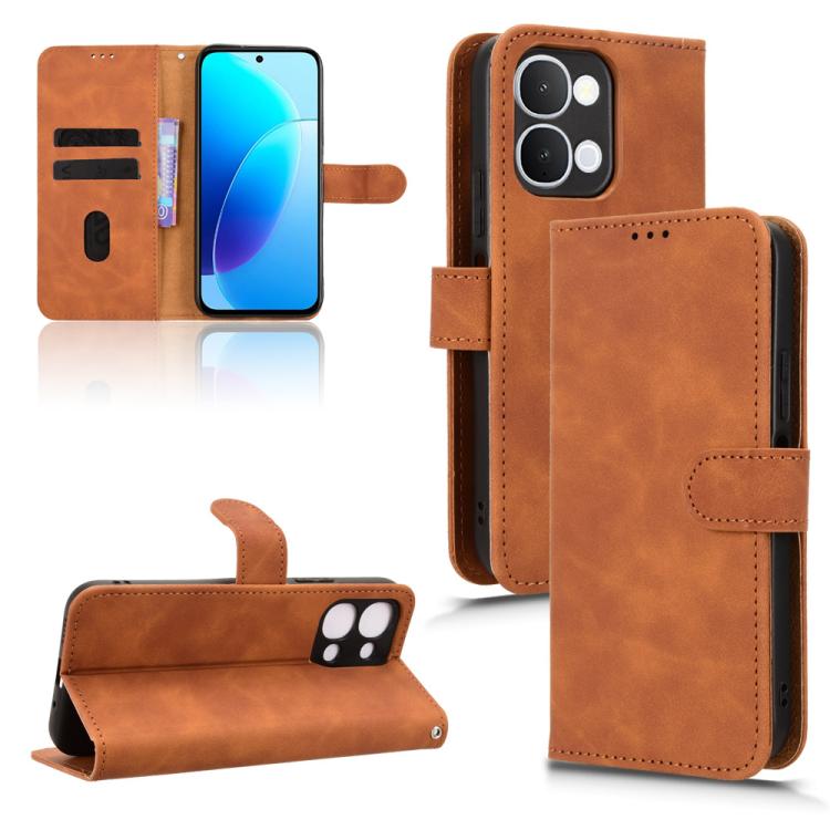 Custodia pelle con vibrazione magnetica per Vivo Y500i 5G e altri modelli
