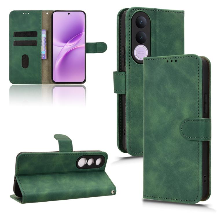 Custodia pelle con vibrazione magnetica per Vivo Y500i 5G e altri modelli