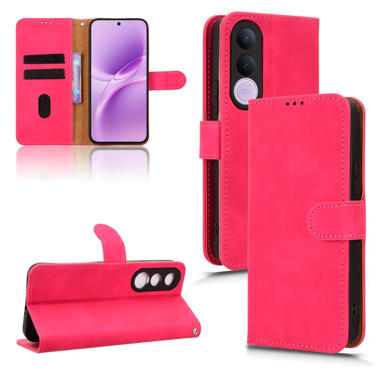 Custodia pelle con vibrazione magnetica per Vivo Y500i 5G e altri modelli