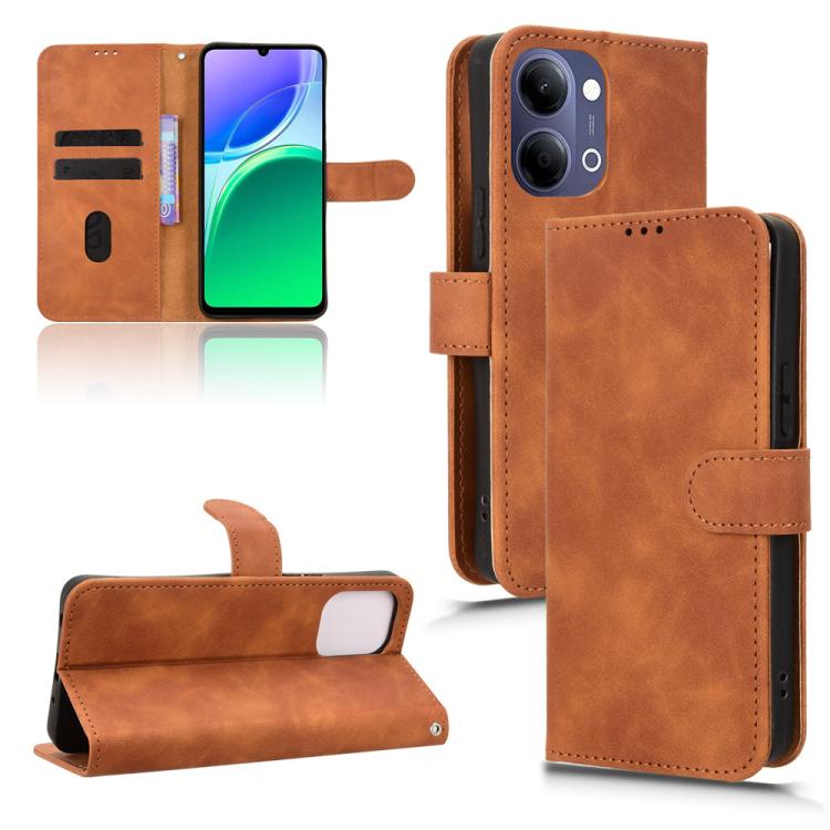 Custodia pelle con vibrazione magnetica per Vivo Y500i 5G e altri modelli