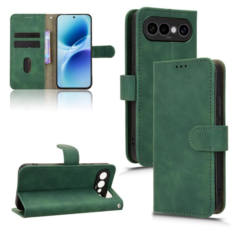 Custodia pelle con vibrazione magnetica per Vivo Y500i 5G e altri modelli
