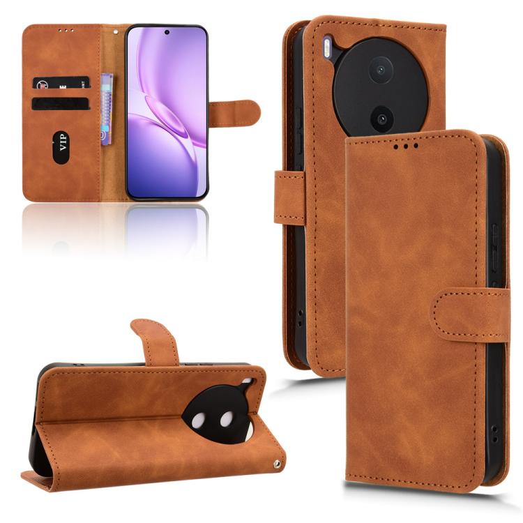 Custodia pelle con vibrazione magnetica per Vivo Y600 Pro 5G e modelli
