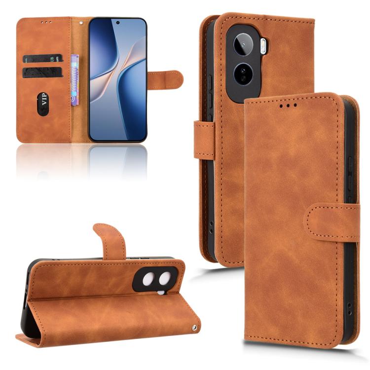 Custodia pelle con vibrazione magnetica per Vivo Y600 Pro 5G e modelli