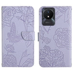 Custodia in pelle con supporto per Vivo V50 5G e modelli compatibili
