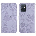 Custodia in pelle con supporto per Vivo Y55S 5G, T1 5G, Y22 4G