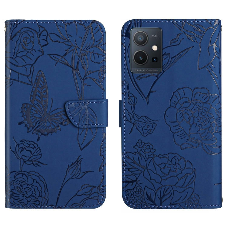 Custodia in pelle con supporto per Vivo Y55S 5G, T1 5G, Y22 4G