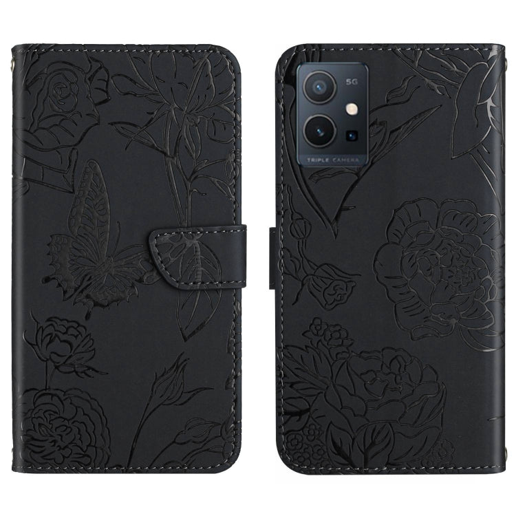 Custodia in pelle con supporto per Vivo Y02S e Y16