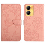 Custodia in pelle con supporto per Vivo V50 5G e modelli compatibili