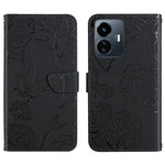 Custodia in pelle con supporto per Vivo Y55S 5G, T1 5G, Y22 4G