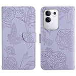 Custodia in pelle con supporto e slot per carte per Vivo Y39 5G e modelli