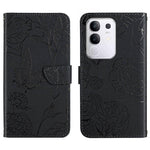 Custodia in pelle con supporto e slot per carte per Vivo Y39 5G e modelli