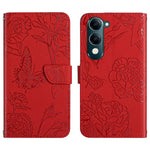 Custodia in pelle con supporto e slot per carte per Vivo Y39 5G e modelli