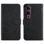 Custodia in pelle con supporto e slot per carte per Vivo Y39 5G e modelli