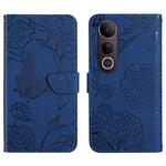 Custodia in pelle con supporto e slot per carte per Vivo Y39 5G e modelli