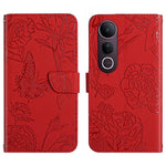 Custodia in pelle con supporto e slot per carte per Vivo Y39 5G e modelli