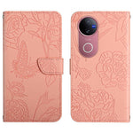 Custodia in pelle con supporto per Vivo V50 5G e modelli compatibili