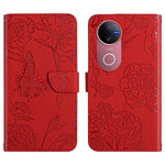 Custodia in pelle con supporto per Vivo V50 5G e modelli compatibili