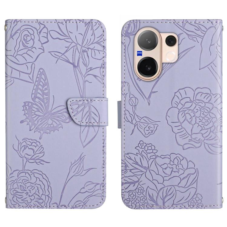 Custodia in pelle con supporto e slot carte per Vivo V70 FE 5G