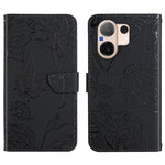 Custodia in pelle con supporto e slot carte per Vivo V70 FE 5G