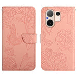 Custodia in pelle con supporto e slot carte per Vivo V70 FE 5G
